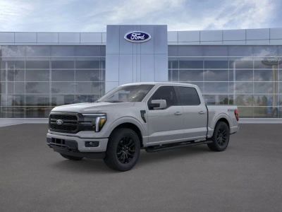 2026 Ford F-150 in DR Gray — front three-quarter view