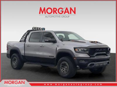 2022 Ram 1500 TRX in Silver — front three-quarter view