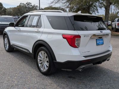 2020 Ford Explorer — rear three-quarter view