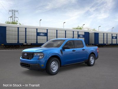 2026 Ford Maverick XL in Velocity Blue — front three-quarter view