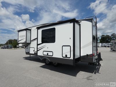 2023 Forest River Rockwood Signature — rear three-quarter view