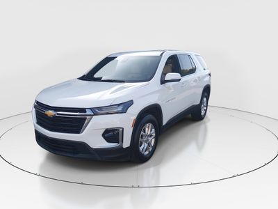 2023 Chevrolet Traverse — rear three-quarter view