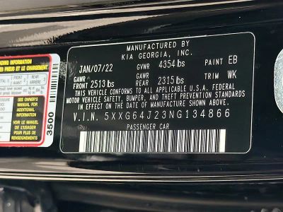 2022 Kia K5 — photo 42 view
