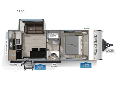 2026 Forest River RV Cherokee Wolf Pup — side profile view
