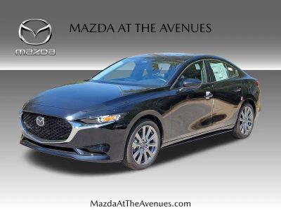 2026 Mazda Mazda3 3 2.5 S Preferred Base in Black — front three-quarter view