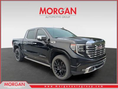 2023 GMC Sierra 1500 Denali in Black — front three-quarter view