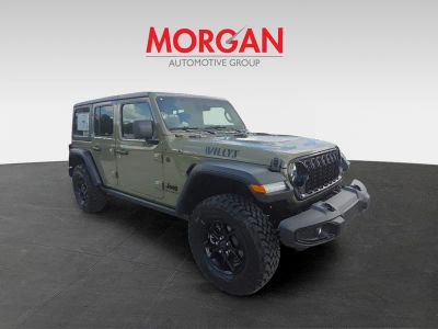 2026 Jeep Wrangler — side profile view