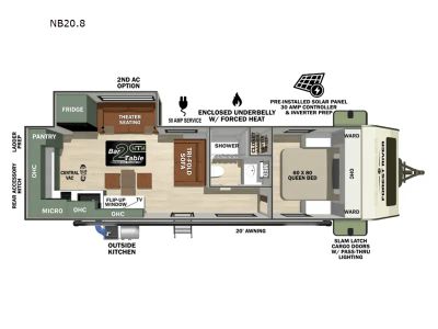 2027 Forest River RV No Boundaries — side profile view