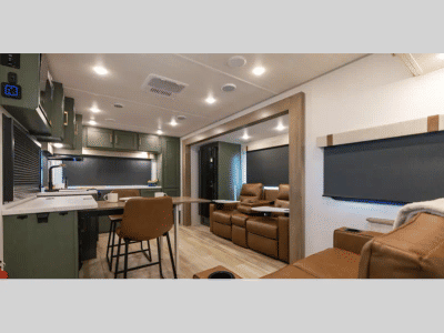 2027 Forest River RV No Boundaries — engine compartment view