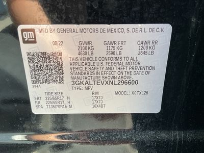 2022 GMC Terrain — photo 26 view