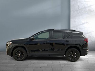 2022 GMC Terrain — rear three-quarter view