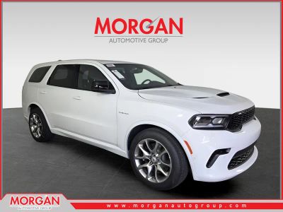 2026 Dodge Durango GT HEMI V8 in White — front three-quarter view