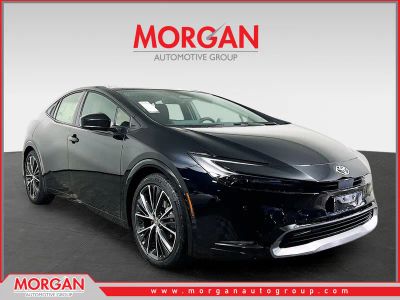 2026 Toyota Prius Limited in Black — front three-quarter view