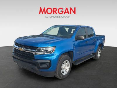 2021 Chevrolet Colorado — rear three-quarter view