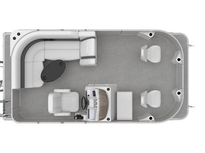 2026 Sylvan MIRAGE 818 FISH — side profile view