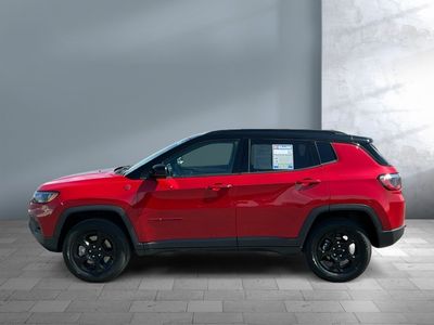 2023 Jeep Compass — rear three-quarter view