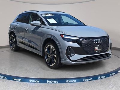 2024 Audi Q4 e-tron — rear three-quarter view