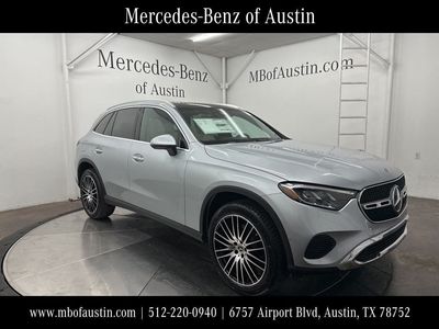 2026 Mercedes-Benz GLC 300 in Silver — front three-quarter view