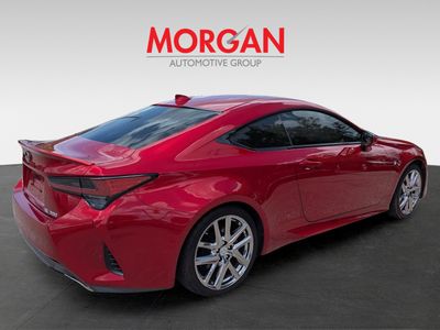 2019 Lexus RC — interior view