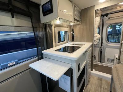 2023 Thor Motor Coach RIZE — engine compartment view