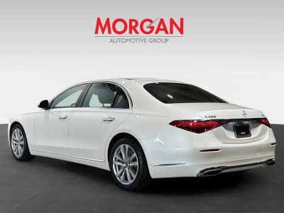 2021 Mercedes-Benz S-Class — rear three-quarter view