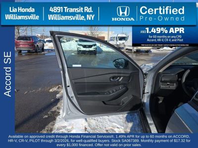 2025 Honda Accord Sedan SE CVT — photo 12 view