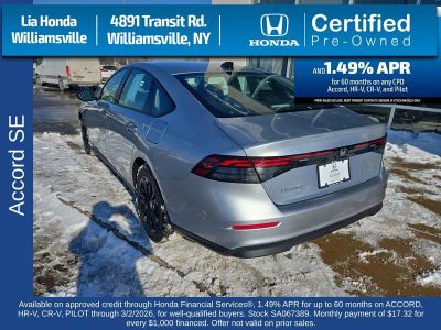 2025 Honda Accord Sedan SE CVT — engine compartment view
