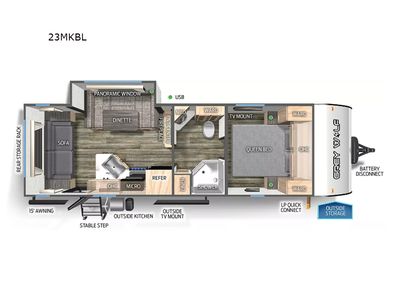2024 Forest River RV Cherokee Grey Wolf Black Label - Photo 2