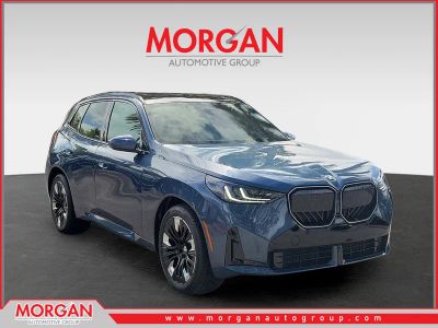 2026 BMW X3 30 xDrive in Arctic Race Blue Metallic — front three-quarter view