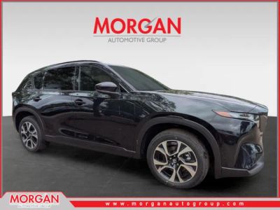 2026 Mazda CX-5 2.5 S Preferred in Jet Black Mica — front three-quarter view
