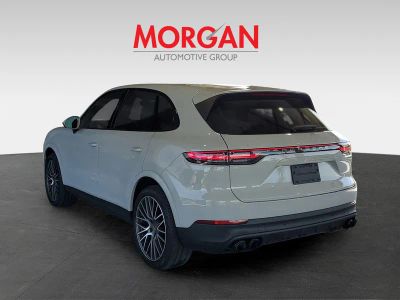 2022 Porsche Cayenne — rear three-quarter view