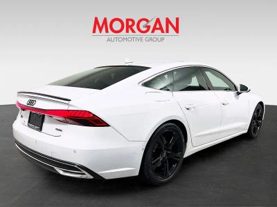 2022 Audi A7 — rear three-quarter view