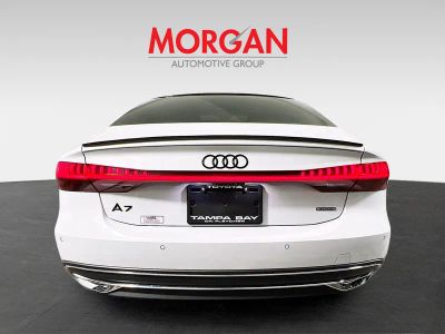 2022 Audi A7 — interior view