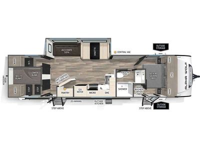 2026 Forest River RV Cherokee Alpha Wolf - Photo 9