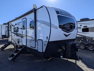 2022 Forest River Rockwood Mini Lite — front three-quarter view