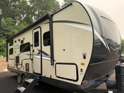 2021 Forest River RV Flagstaff Micro Lite — front three-quarter view