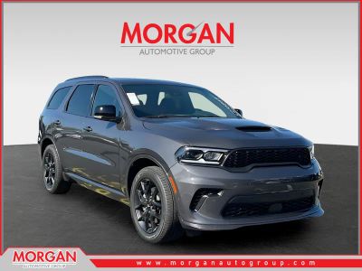 2026 Dodge Durango GT Plus HEMI V8 in Gray — front three-quarter view