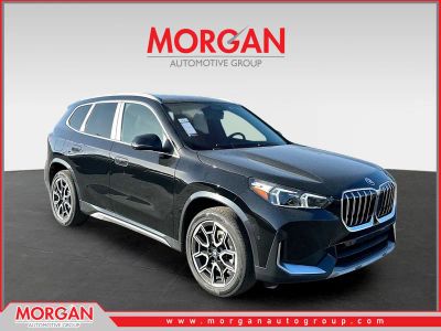 2026 BMW X1 xDrive28i in Black — front three-quarter view