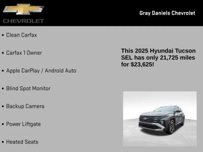 2025 Hyundai Tucson — photo 7 view