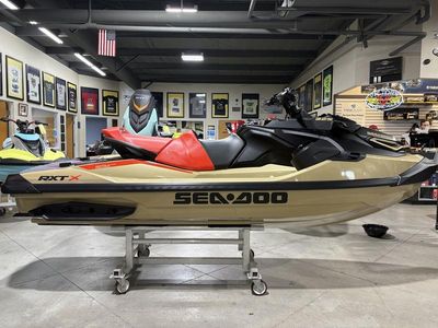 2025 Sea-Doo RXT-X 325 Metallic Tan / Lava Red Premium - Photo 7