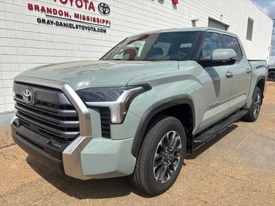 2026 Toyota Tundra Limited in Lunar Rock — front three-quarter view