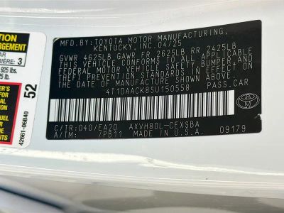 2025 Toyota Camry — photo 43 view