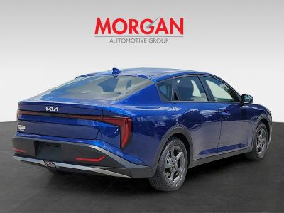 2025 Kia K4 — rear three-quarter view