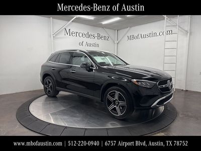 2026 Mercedes-Benz GLC 300 in Black — front three-quarter view
