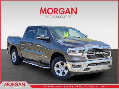 2022 Ram 1500 Big Horn/Lone Star in Gray — front three-quarter view