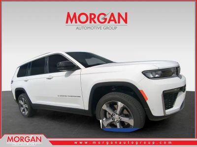 2026 Jeep Grand Cherokee L Limited in White/off-white — front three-quarter view