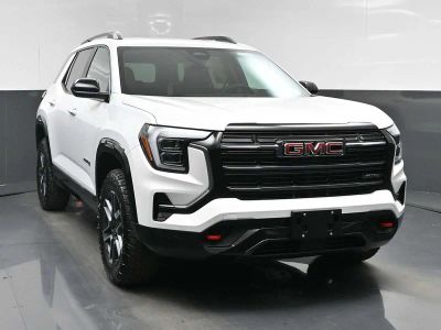 2026 GMC Terrain AT4 in Summit White — front three-quarter view