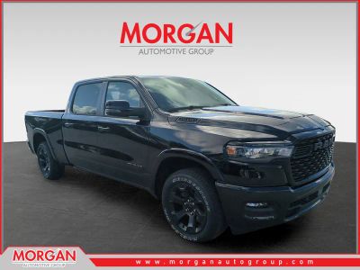 2026 Ram 1500 Big Horn/Lone Star in Black — front three-quarter view