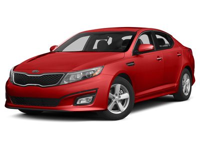 2015 Kia Optima — rear three-quarter view