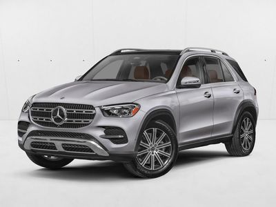 2026 Mercedes-Benz GLE 350 GLE 350 SUV in MANUFAKTUR Alpine Gray — front three-quarter view